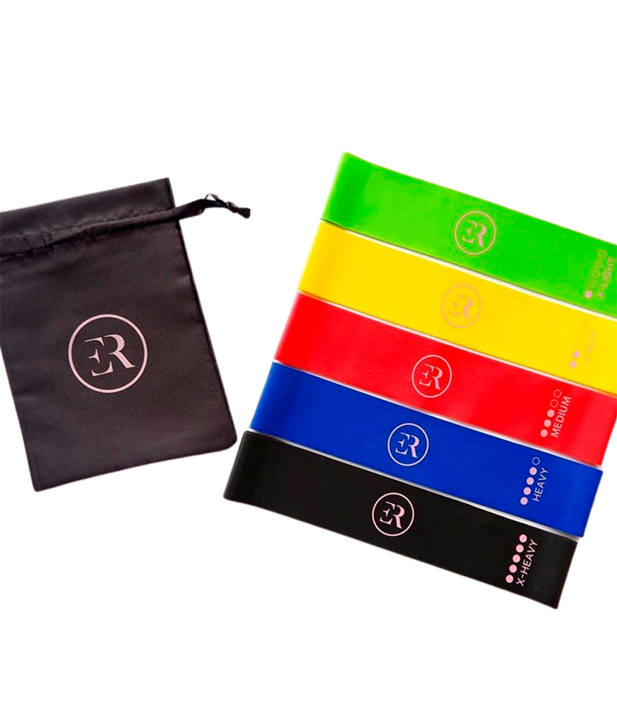 5 Resistance Bands set + free pouch